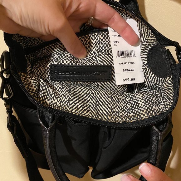 NWT Rebecca Minkoff Black Crossbody - Picture 5 of 5
